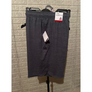 Reebok Men's Athleisure Shorts Charcoal Grey 9 Inch Inseam Size 2XL